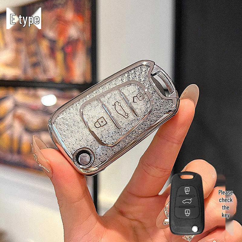 Beijing Hyundai Car Key Case for Reina, Sonata, Elantra, ix35, Langdong, Tucson, Yixing