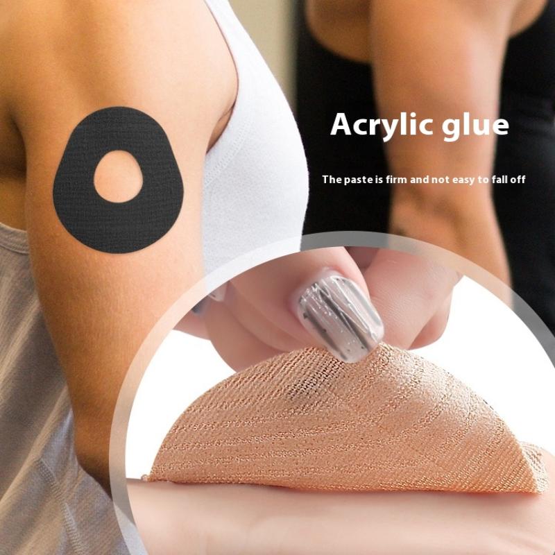 5/10Pcs Adhesive Patches for Blood Glucose Sensors – Breathable, Secure, and Long-Lasting Protection for Outdoor Use