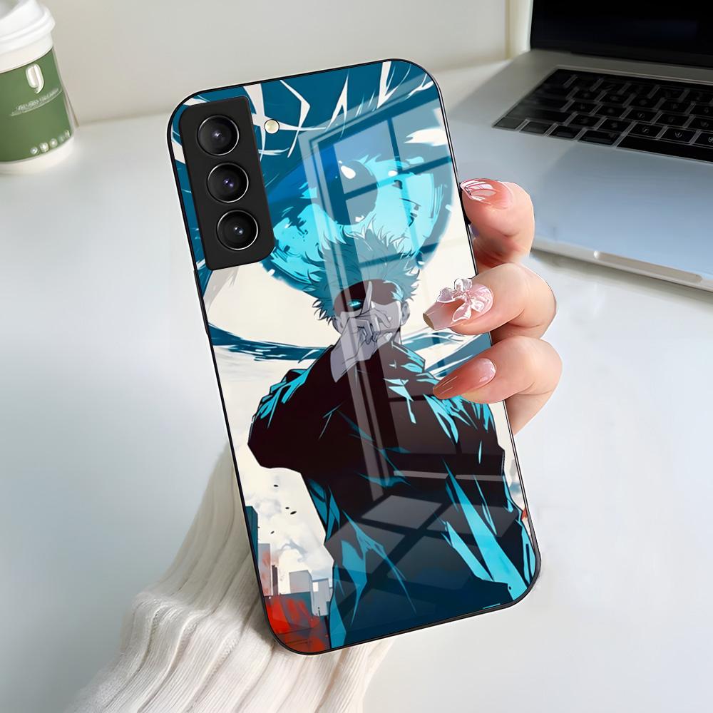 

Чохол для телефону J-Jujutsu K-Kaisen G-Gojo для Samsung A56 A36 A26 A16 A15 A25 A35 A55 A14 A34 A24 A54 Скляний чохол Samsung A16 5G