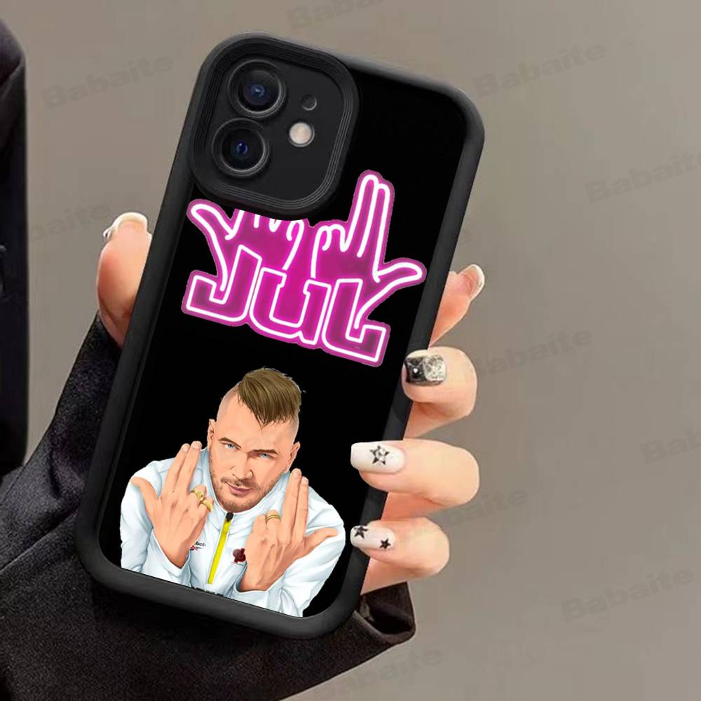 

Rapper JuL C est Pas Des Lol TPU Phone Cover For Iphone 17 16 15 14 13 12 11 Pro Max Plus Case Cover iPhone 15 plus
