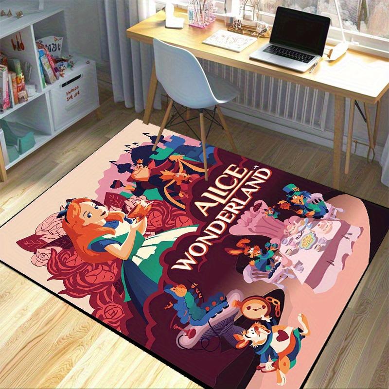 1pc,Alice in Wonderland Rug - Home Decor, Office Carpet, Chair Pad, Outdoor Mat, Gift IdeaH104