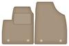 Dywaniki Samochodowe Przód Do: MG HS SUV (2018-) Beżowe