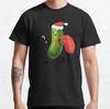 Christmas Pickle Vintage Gift Christmas Classic T-Shirt S-3XL