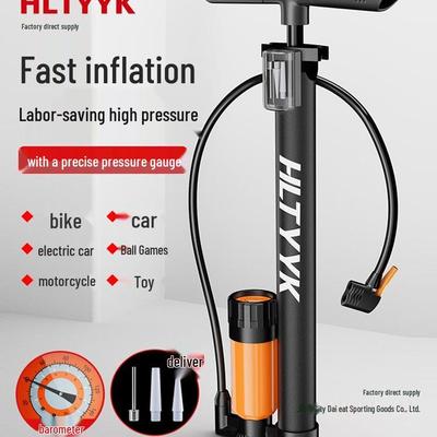 High-Pressure Electric Bicycle and Car Pump – Portable Universal Inflator for Household and Sports Use