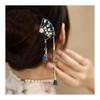 Kanzashi Hair Stick - Elegant Japanese Hair Accessory for Updos, Kimono, Yukata, Festivals, and Daily Wear (Teal)