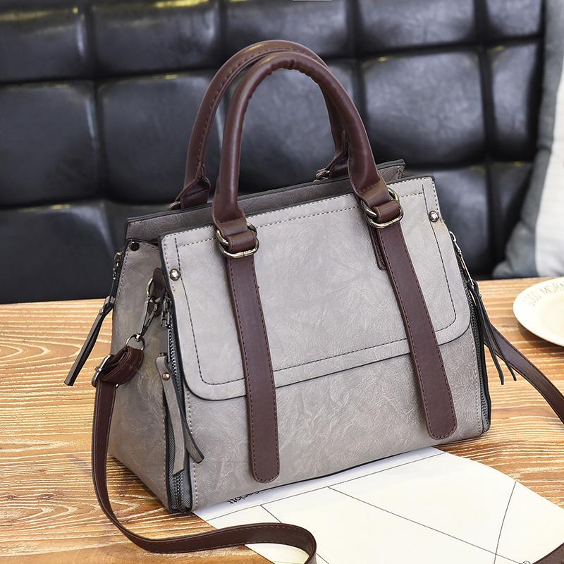 Large Capacity Women's 2021 Korean Style Shoulder Messenger Handbag