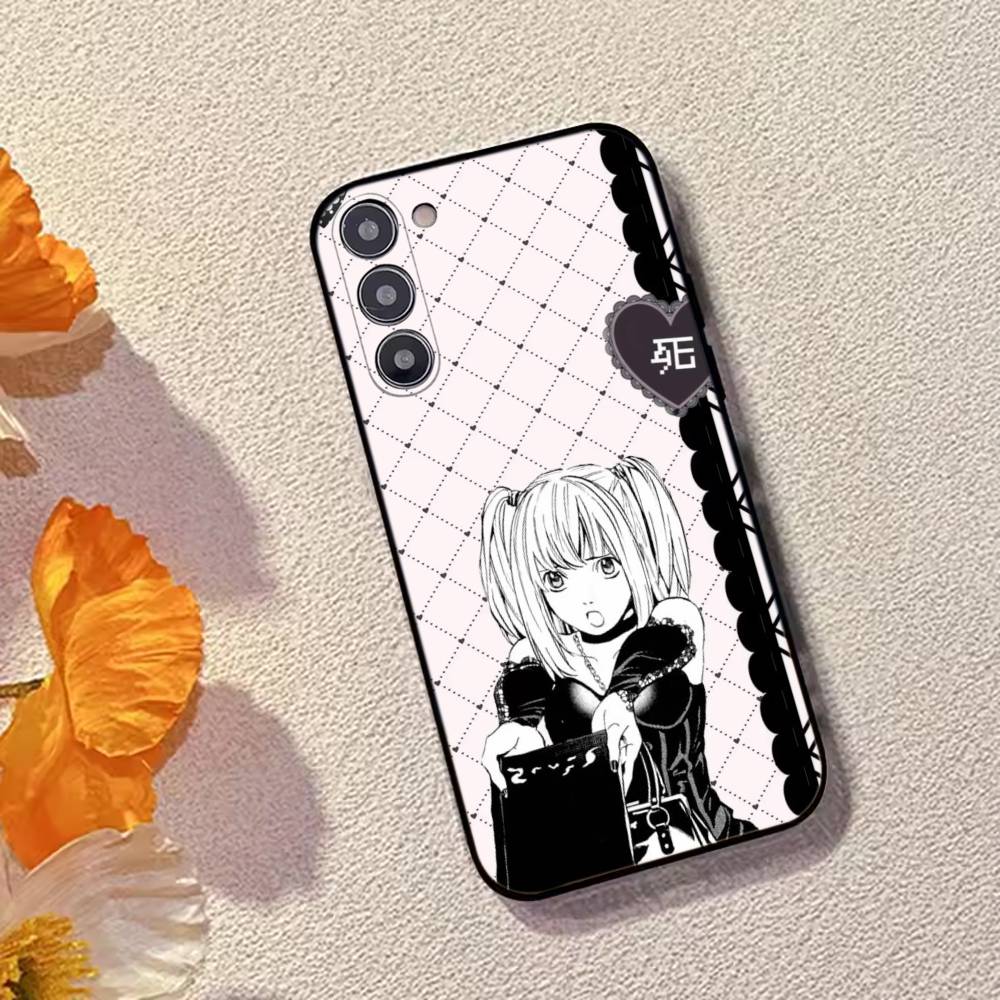D-Death Note Amane Misa Phone Case Silicone Soft For Samsung Galaxy A73,A72,A71,A70,A53,A52,A51