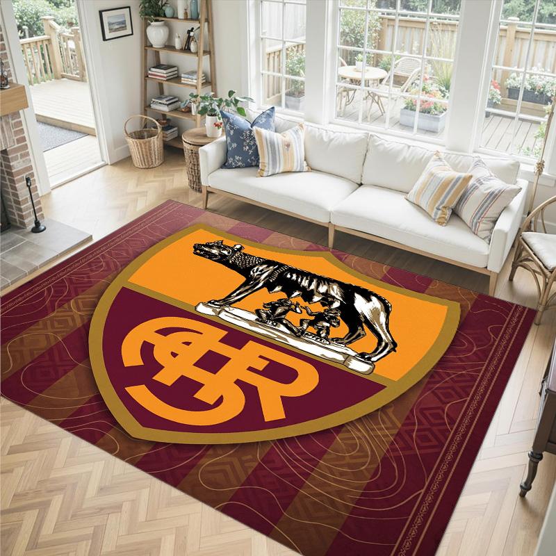 AS Roma Design Crystal Velvet Carpet Cozy Non?Slip Printed Rug For Bedroom Living Room Entrance