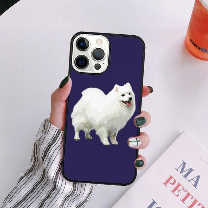 Japanese Spitz Dog Phone Case For iPhone 17 Air 14 13 12 16Pro Max 15  Plus Cover Shell Max coque