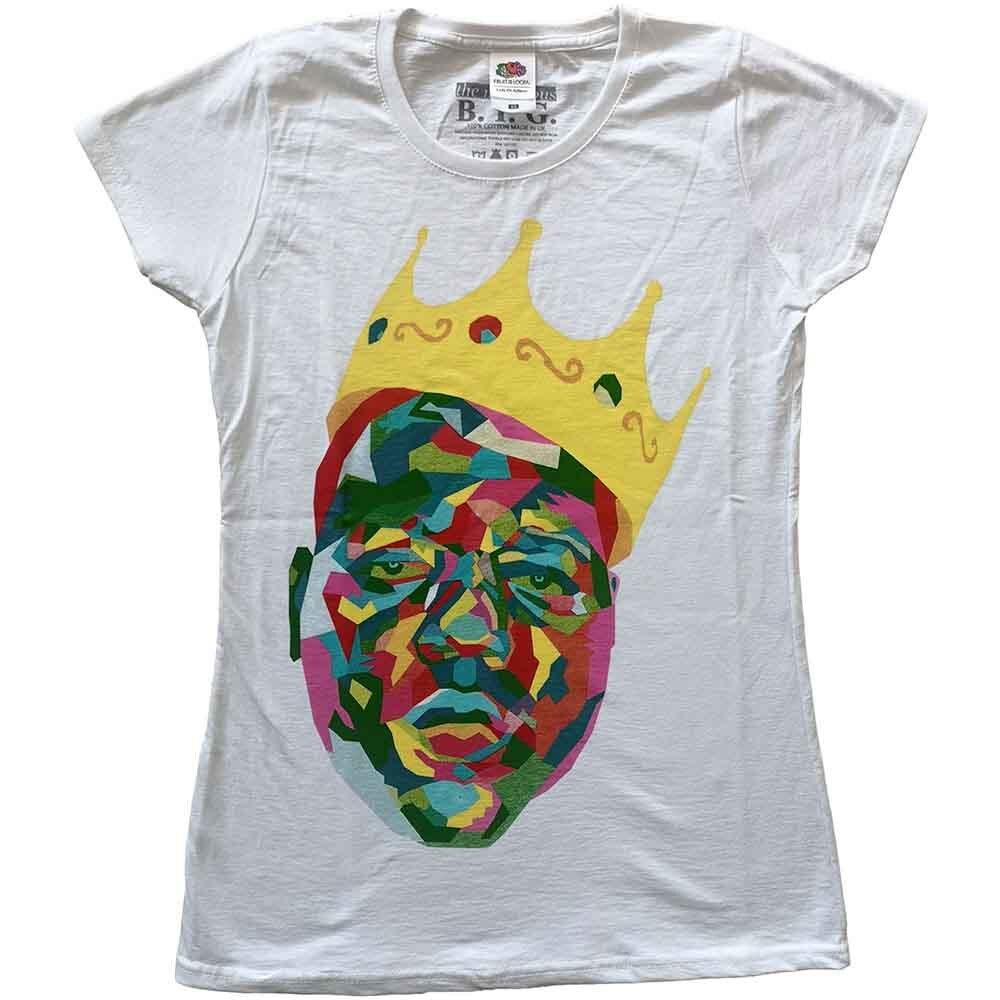 Biggie Smalls Ladies T-Shirt: Crown (Small) L