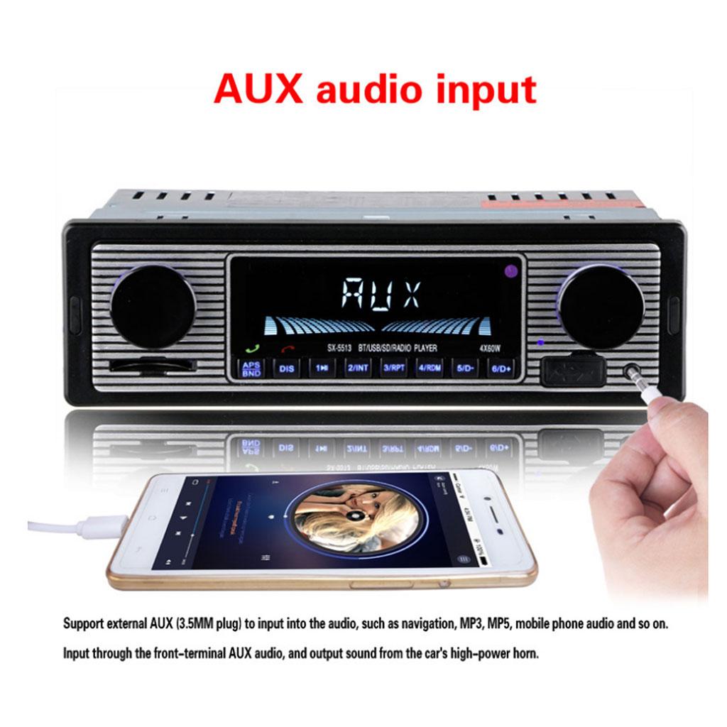 Auto-Innenraum Musikanlage Radio Ausrüstung Bluetooth-kompatibel Freisprecheinrichtung Anrufempfänger