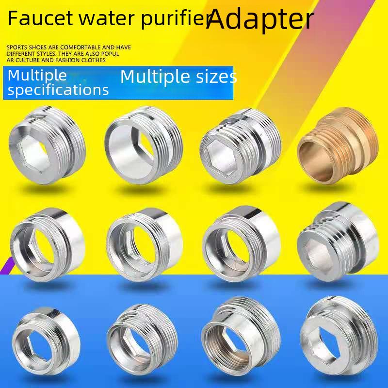 Wasserhahn-Auslass-Wasserreiniger-Adapter mit M22 Fein-/Grobgewinde-Bubbler