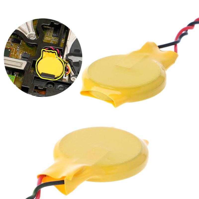 10pcs/ Notebook BIOS CMOS battery -laptop battery CR2032 with 3 Wires 3Pin motherboard battery with wire 3V With adhesiv