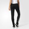 Adidas Three-Stripe Color Block Fitness Training Running Slim-Fit Sports Pants Women Bottoms Black BK2623