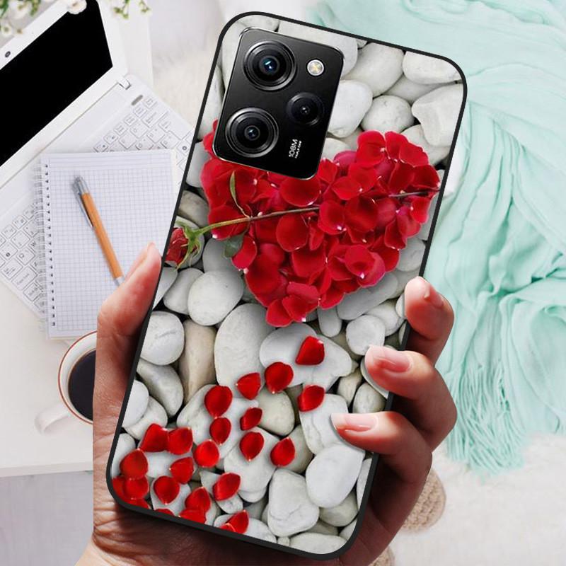 

Для Xiaomi Poco X5 Pro / PocoX5 Чехол-крышка Волк Кот Животные Силиконовый Мягкий Задний Чехол Для Xiaomi Poco X5 5G Чехол для Телефона Coque Capa Poco X5