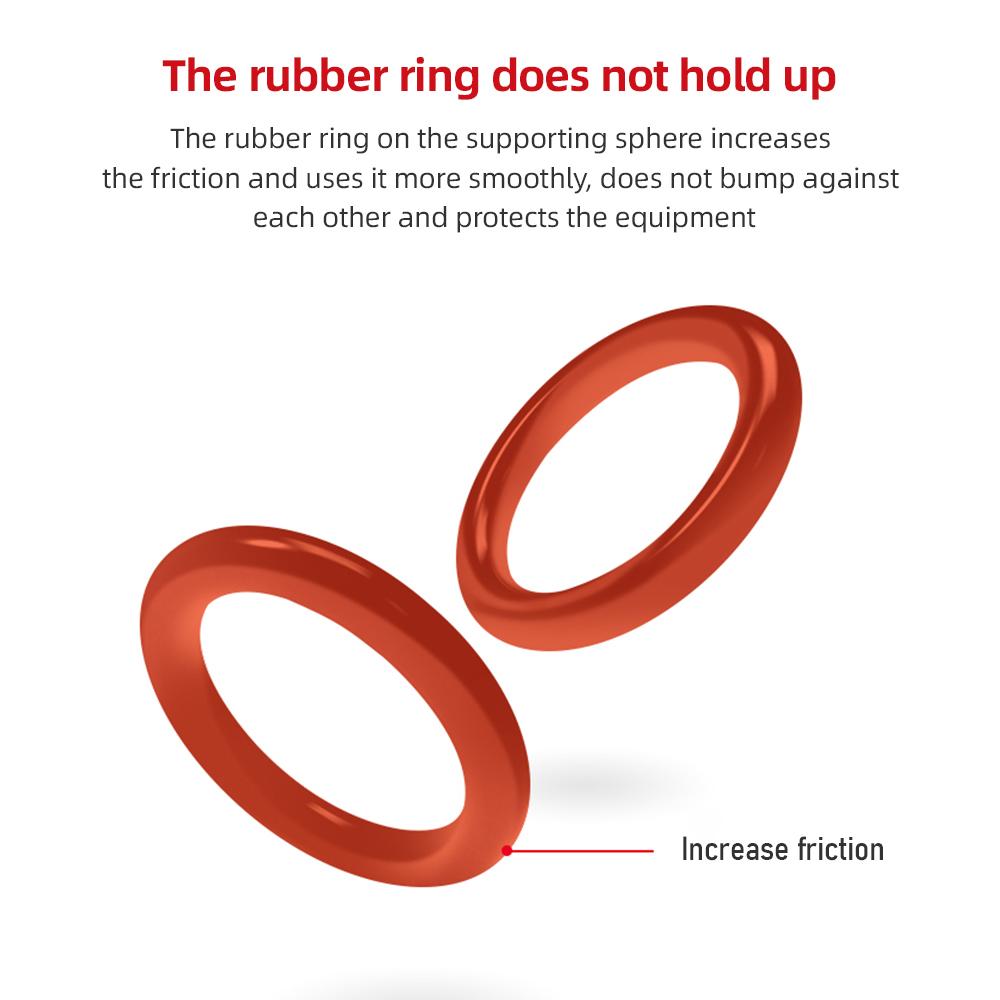 Flexible Magic Articulating Arm with Dual Ballhead Camera Monitor Mount Bracket Aluminum Alloy Dual 1 4 Inch Screws