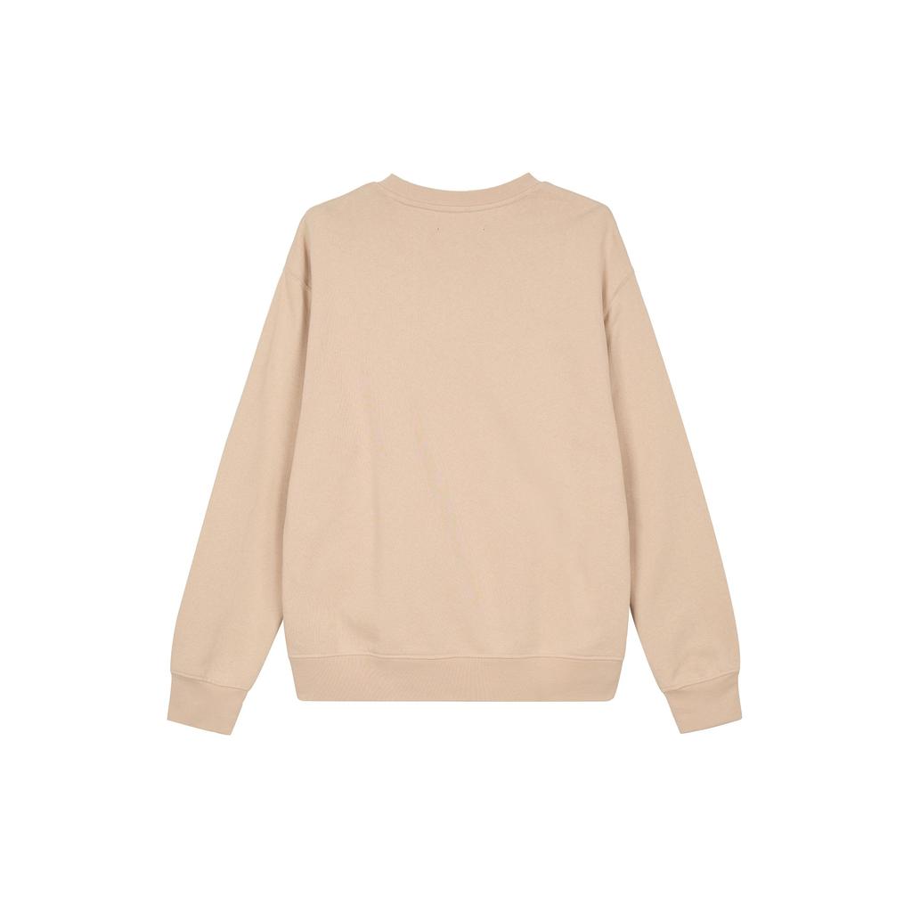 Jordan Solid Logo Crew Neck Sweatshirt Men Tops Desert-Yellow FB3910-277