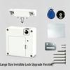 NFC Smart Invisible Electronic Drawer Lock with Card Swipe