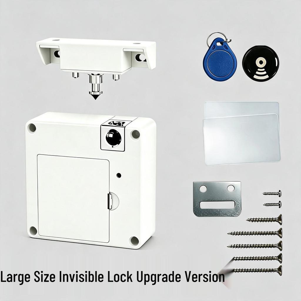 NFC Smart Invisible Electronic Drawer Lock with Card Swipe