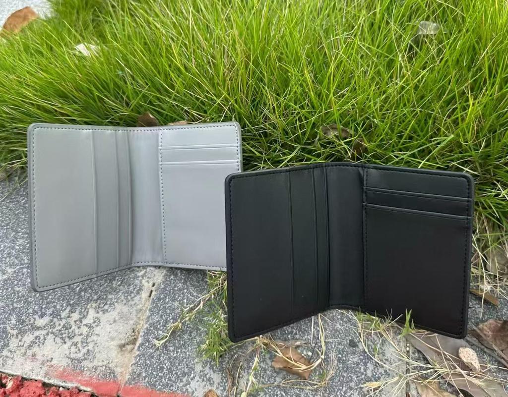 Męska portfel ze skóry naturalnej Tochigi: Blokujący RFID, Klasyczny biznesowy klips do pieniędzy