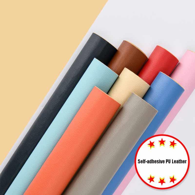 Self-adhesive PU Leather Sofa Furniture DIY Repair Patch Car Interior Motorcycle Sticker Leather Patch Fabric