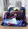 Buffy Flannel Blanket Soft Warm All-Season Throw, Design for Camping, Car Travel, Hiking Sofa, Bed, Office Perfect Gift for Parties