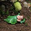[SA] Miniaturgarten Kleine Harz Baby Skulptur Figur Mikro Landschaft Zuhause