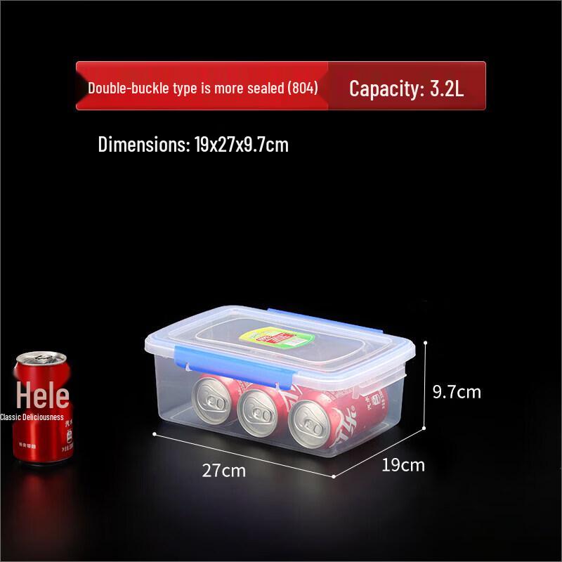 Qiewei Rectangular Plastic Food Storage Container