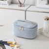 New Corduroy Makeup Bag Large Capacity Storage Organizer Travel Cosmetic Bag Portable Zipper Toiletry Bag