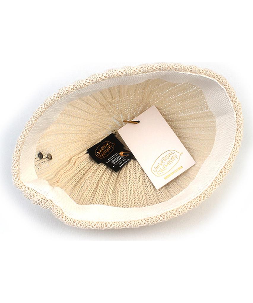 Yunibeosyeolkemiseuteuli Cool Ivory Knit Watch Cap