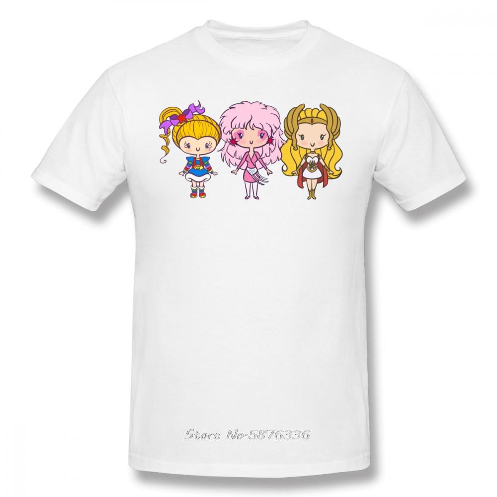 Jem T Shirt Lil CutiEs Eighties Ladies T-Shirt Beach Male Tee Shirt Plus Size Men Cotton Printed Cute Short Sleeve Tshirt