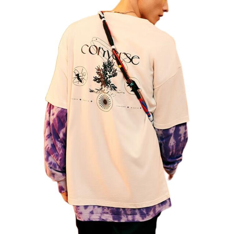 Converse Logo T-Shirt Asia Sizing 'White' Unisex 10024870-A01