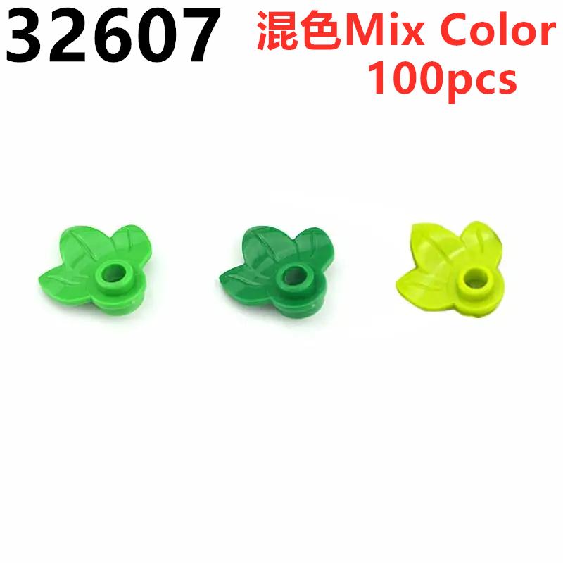 Buildings Blocks Plants Tree Leaf Flower 32606 6064 2417 2423 3741 2435 33291 6255 DIY Compatible Parts Grass Bush Military City