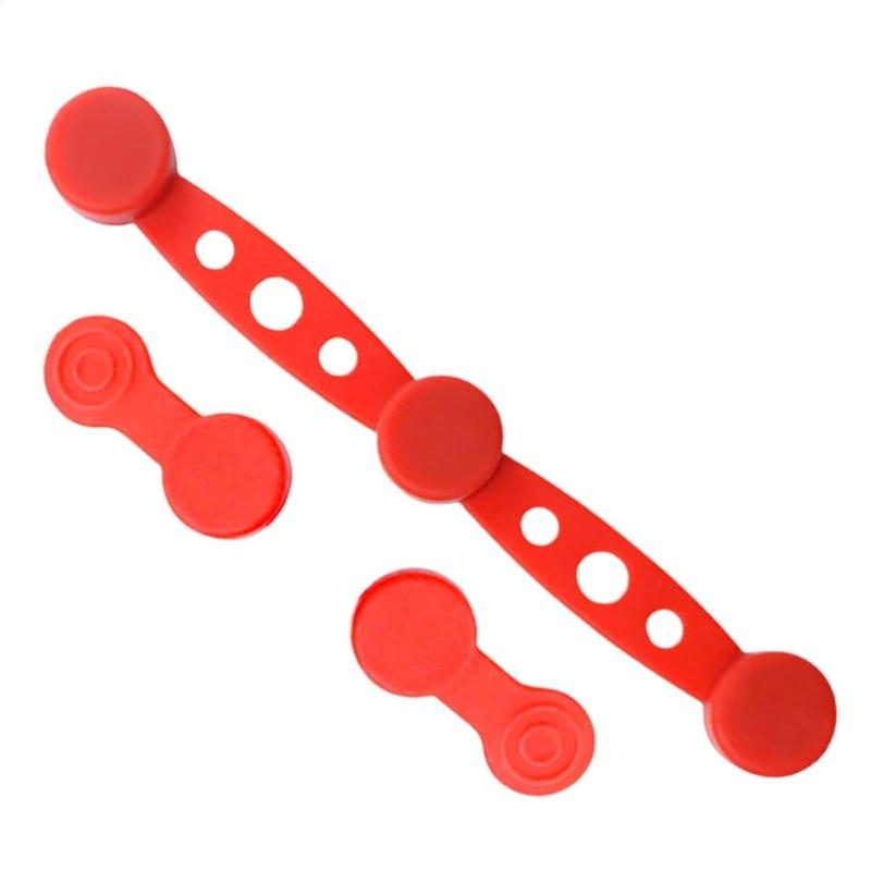 1 Set Magnetic Silicone Buckles for Air Fryers To Maintain Liner Position and Provide Extra Safety In Family Kitchens