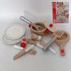 Nordic Style Gourmet Kitchen Utensils Toy Set For Children Role Play Cooking Kit