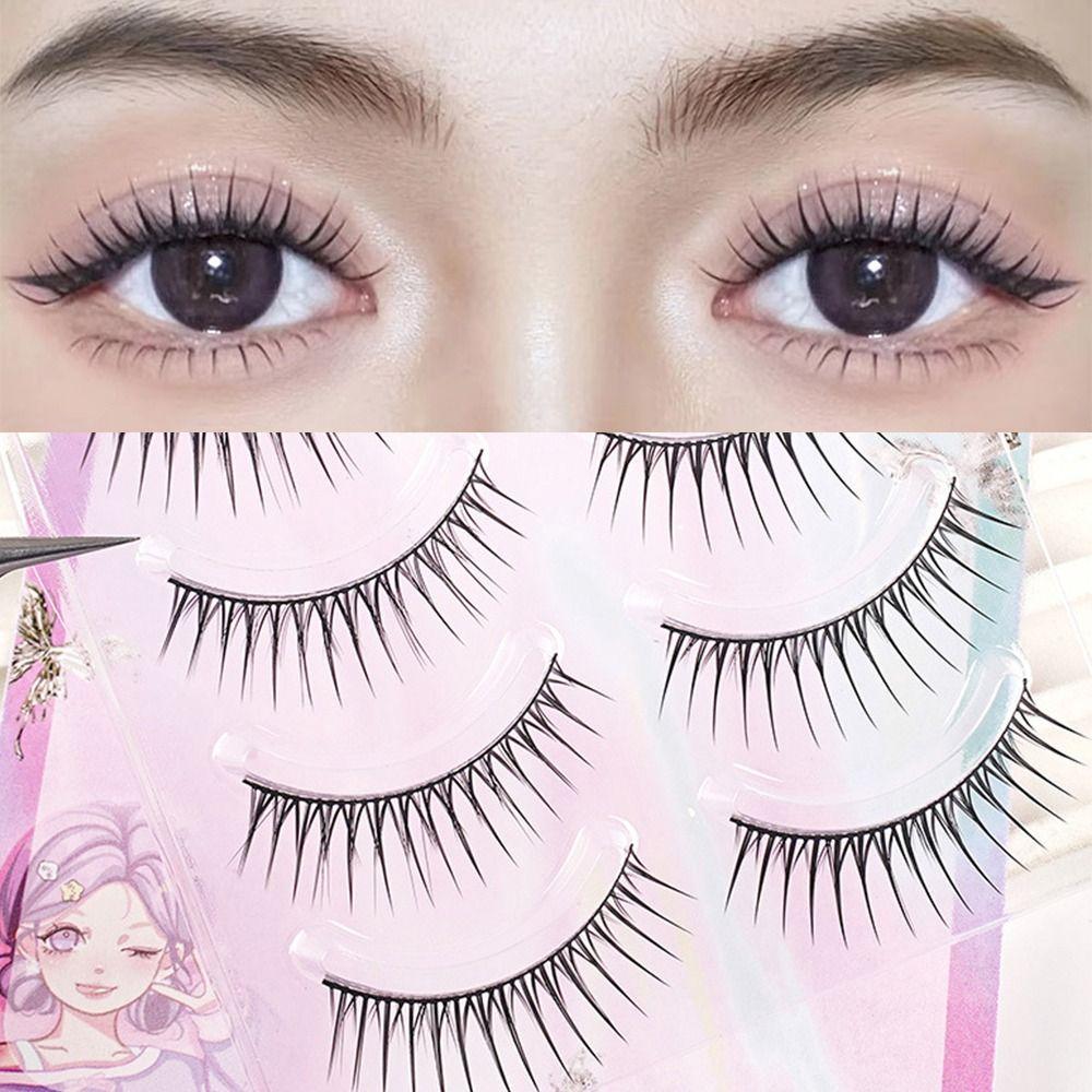 Korean Style Manga False Eyelashes Wispy Eye Makeup Tools New Fake Lashes  Eyelash Extension