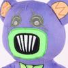BOKKIE Demo Plush Purple Toothed Terrifying Bear Plush Toy Doll