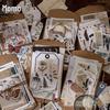 Retro Paddenstoel & Vlinder DIY Sticker Pakket (30 Vellen, 12 Stijlen)