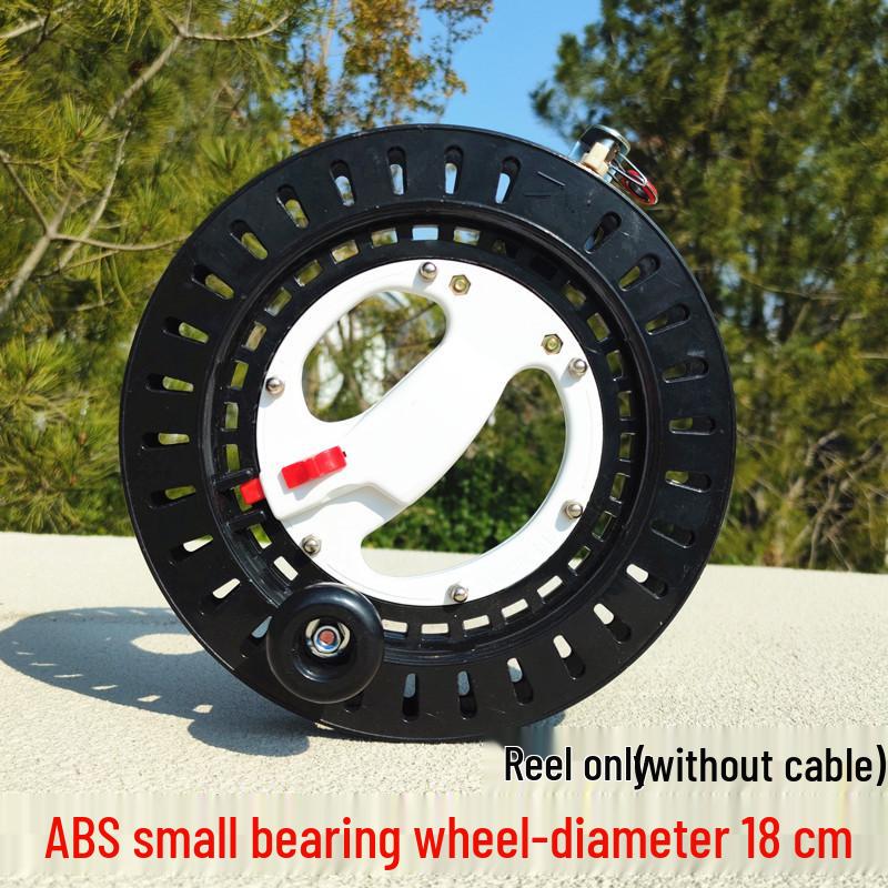 

Ручная катушка для лески кайта из АБС-пластика и ретривер для лески для рыбалки с большим подшипниковым колесом