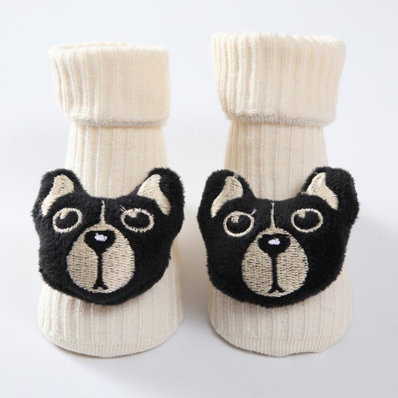 Cotton Baby Socks Solid Cartoon Animals Newborn Warm Sock for Girl Boy Non-skid Toddler Floor Sock Soft Toddler Socks 0-12M