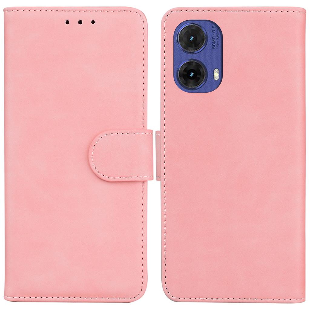 For Motorola Moto G85 5G/S50 Neo 5G Cell Phone Case TPU + PU Leather Shell Phone Stand Cover