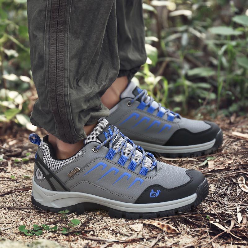 36-47 Large Anti Slip Couple Fashion Outdoor Leisure Mountaineering Shoes Travel Hiking Shoes Sports Shoes