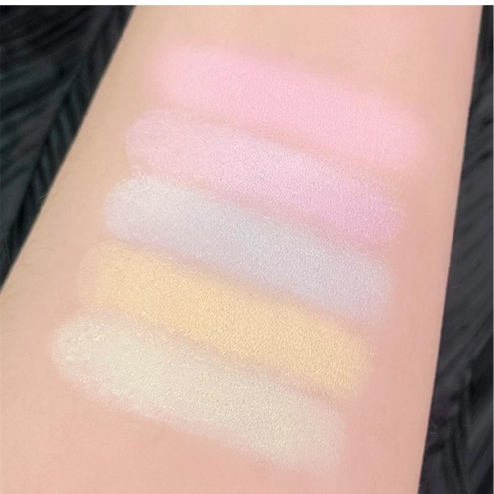 Jednobarevná paletka očních stínů ve tváři Matte Pearl Rouge Highlight Dlouhotrvající obrysová tvářenka