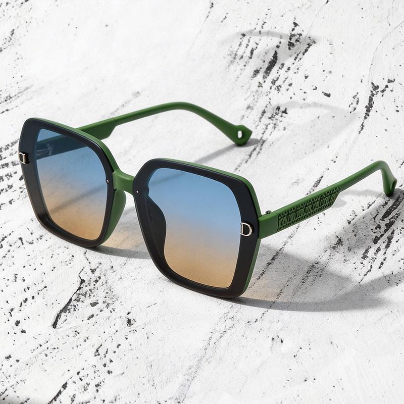 Fashion new sunglasses, big frame and thin, trendy and cool sunglasses, driving travel sunscreen, sunglasses for women