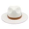 Men'S Jazz Rim Hat Summer Travel Vacation Beach Hat Sun Hat Panama Rim Hat