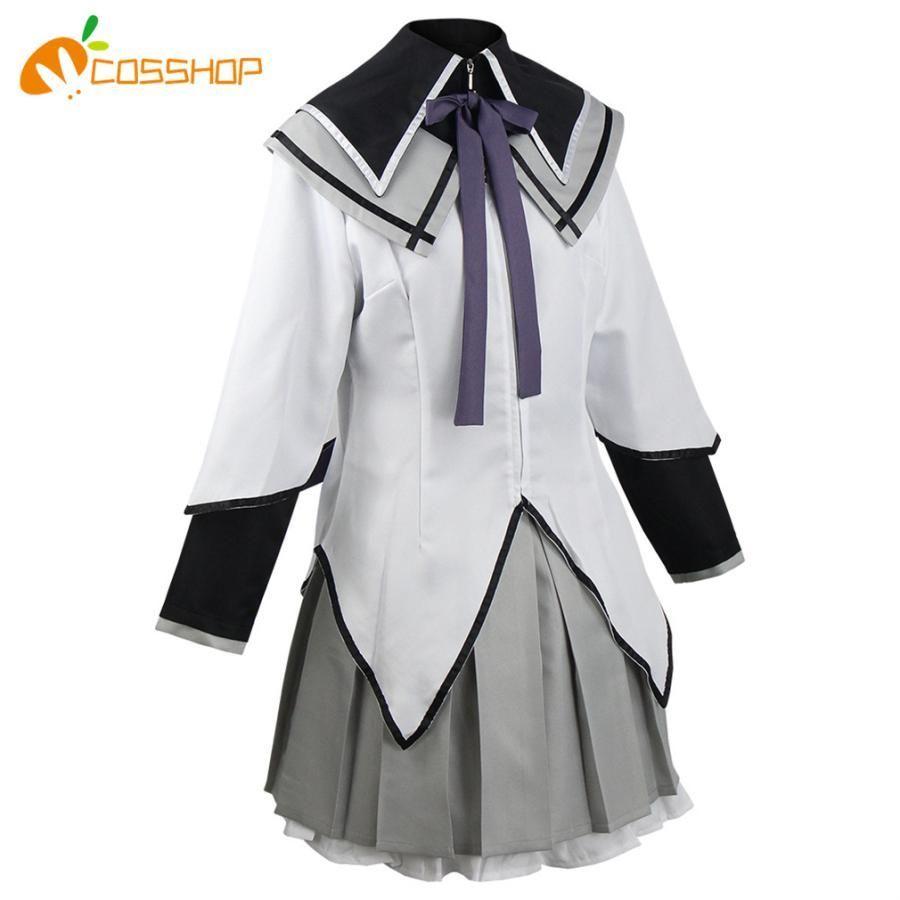 [USED] Puella Magi Madoka Magica Akemi Homura Cosplay Costume Cosplay Event Anime Transformation Disguise Costume Party