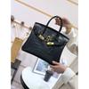 Platinum bag 30 inch crocodile pattern first layer cowhide genuine leather European and American foreign trade large-capacity hand bag cross-border