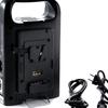 Yingchen RL-2KS Dual-Channel V-Port Battery Charger for Digital Mirrorless Cameras
