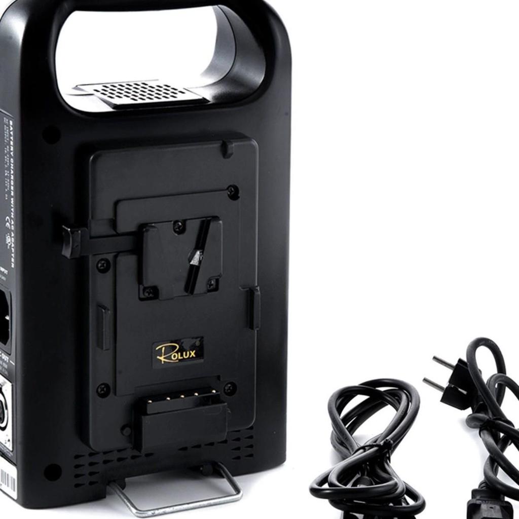 Yingchen RL-2KS Dual-Channel V-Port Battery Charger for Digital Mirrorless Cameras