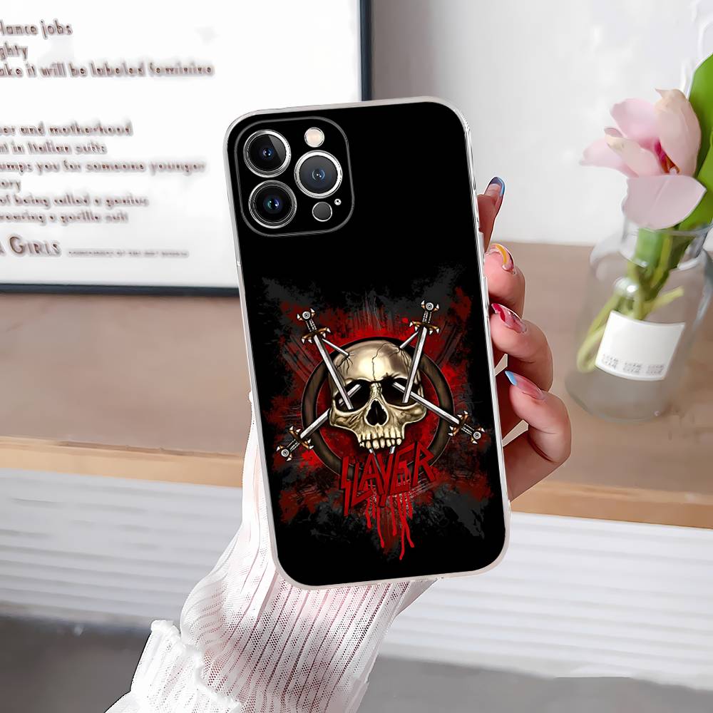 S-Slayers Band Case For Iphone 17 16 15 Pro Max 11 12 13 14 Pro Plus Phone Cover